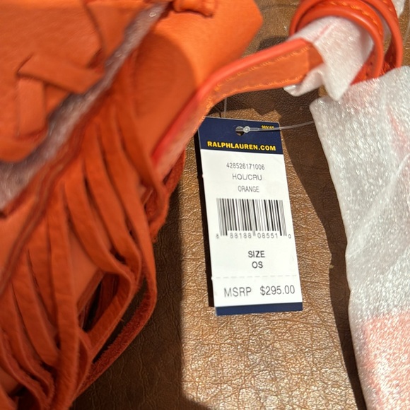 RALPH LAUREN LEATHER PURSE NEW W TAGS - Picture 3 of 6